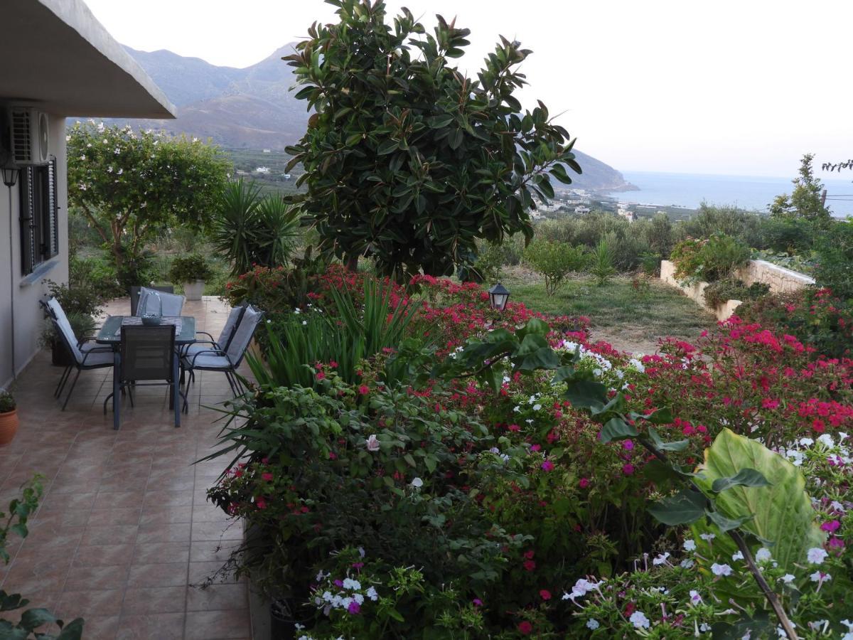 Villa Chrissi'S House With Garden And Sea View Zerviana Kíssamos Exterior foto