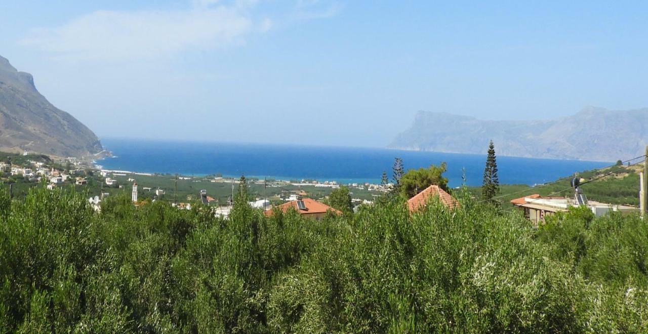 Villa Chrissi'S House With Garden And Sea View Zerviana Kíssamos Exterior foto